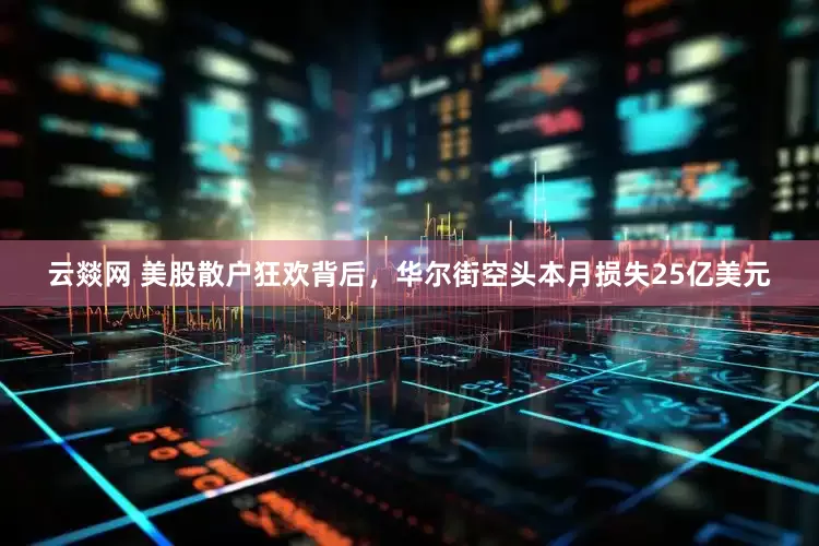 云燚网 美股散户狂欢背后，华尔街空头本月损失25亿美元